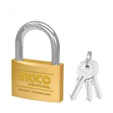 Ingco Brass Block Padlock 50mm 