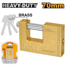 Ingco Brass Padlock 70mm 