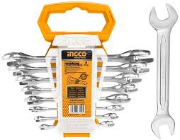 Ingco Double Open End Spanner Set