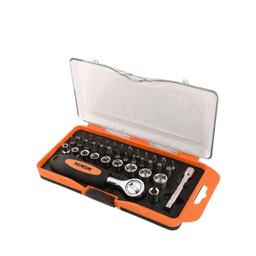 Wokin Bits & Sockets 38Pcs @Set (206638)