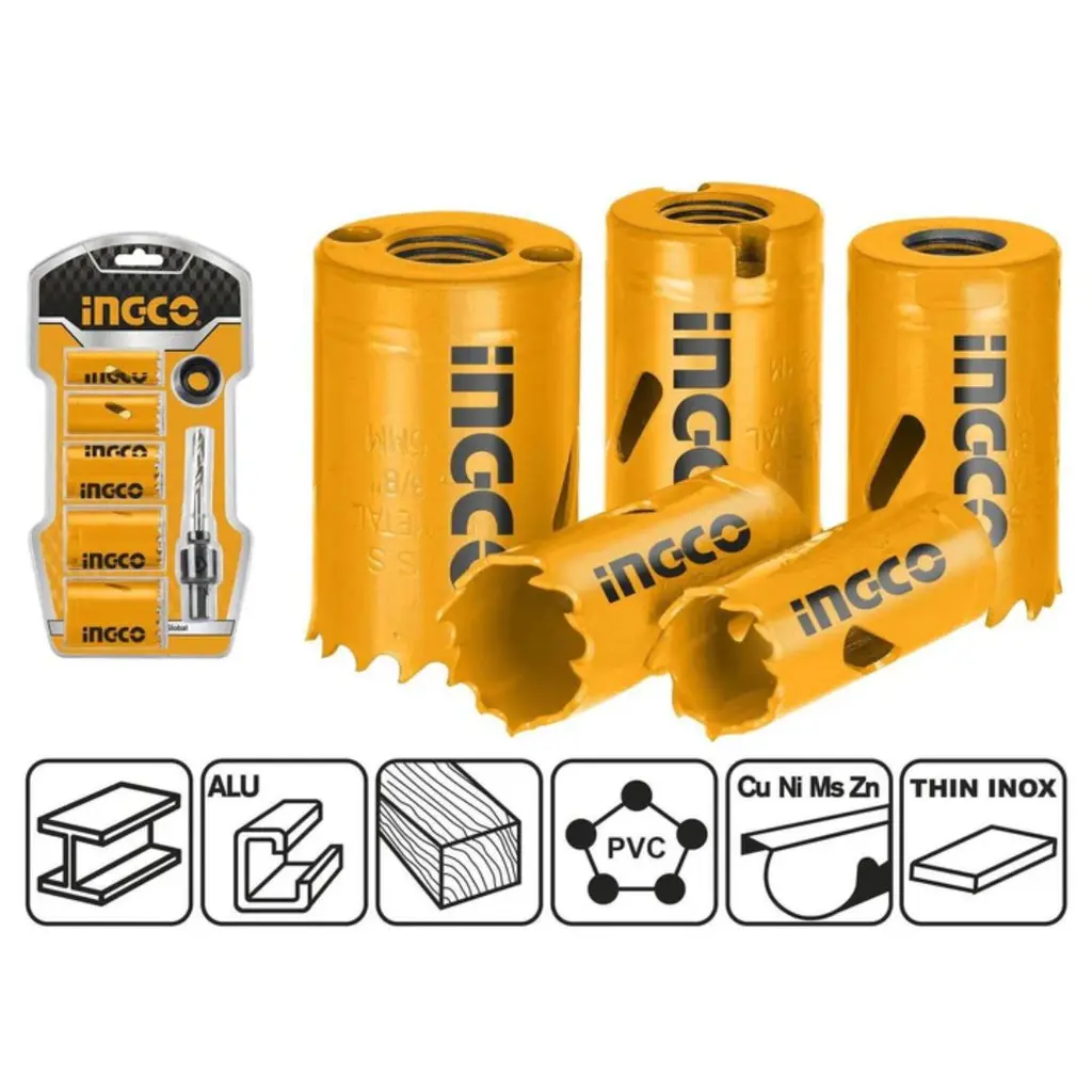   Bi-Metal Hole Saw Set