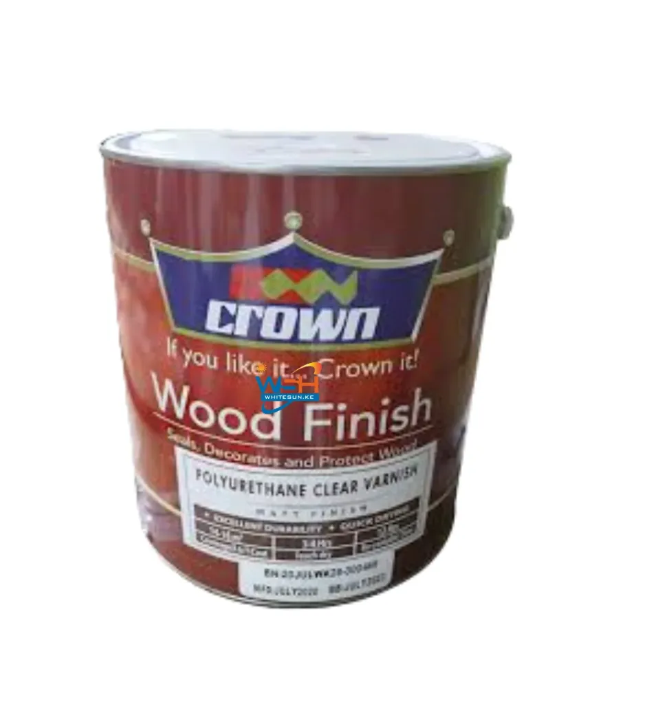  Crown Polyurethane Woodseal Varnish 1L