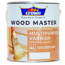  Crown Multi-Purpose Varnish Clear 4L
