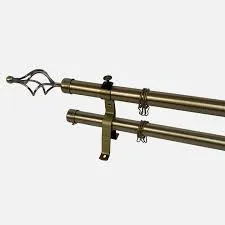  Curtain Rod Double (Bronze) 2m
