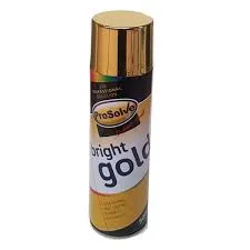Spray Paint Bright Gold