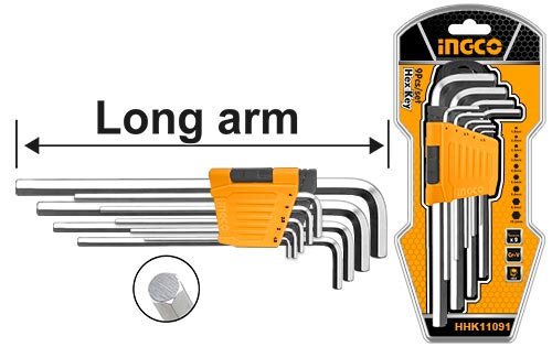 [HHK11091] Ingco Hex Key 