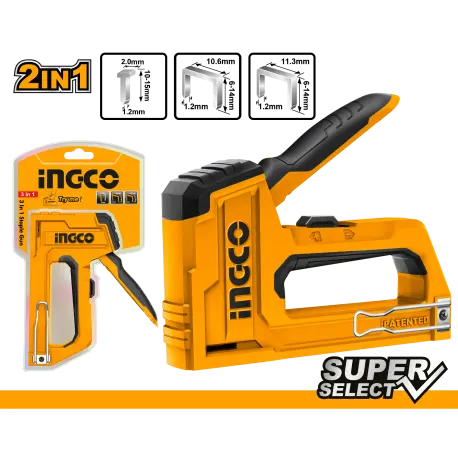 [HSG1406]  2-IN-1 Staple Gun