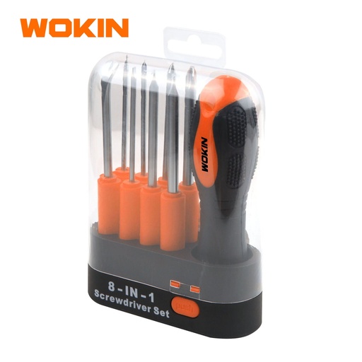 [206109] Wokin 8 in 1 Screwdriver Set